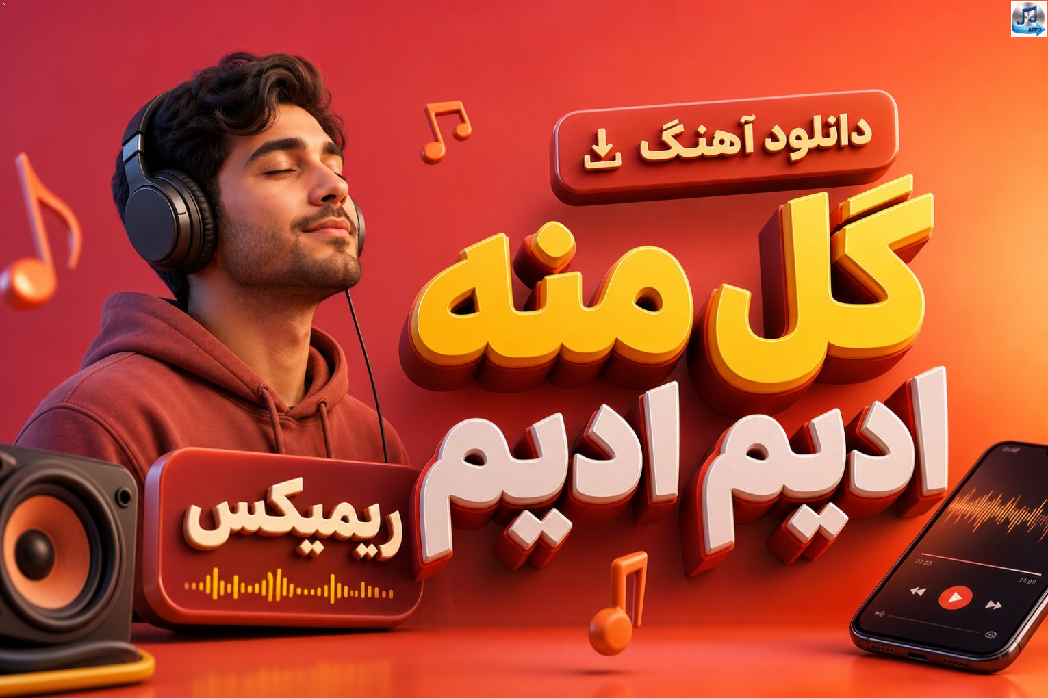 دانلود آهنگ گل منه ادیم ادیم ریمیکس | ترکی چالش اینستا