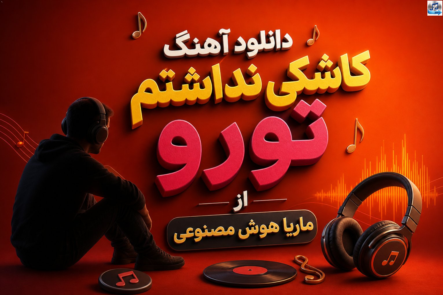 دانلود آهنگ کاشکی نداشتم تورو از ماریا هوش مصنوعی | ترند اینستا