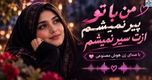 دانلود آهنگ من با تو پیر نمیشم ازت سیر نمیشم با صدای زن هوش مصنوعی | اینستا